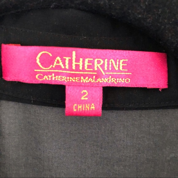 Catherine Malandrino | black sleeveless sheer top - Picture 4 of 6